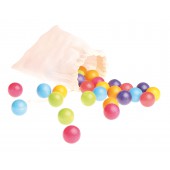 35 Houten Knikkers