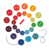Rijgspel - Regenboogknopen