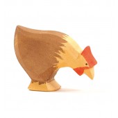 Bruine Hen / Kip - Pikkend