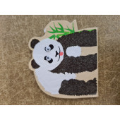 Notitieblokje - Pandabeer met Wiebeloogjes