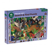 Search & Find Puzzel - Woodland - 64 stukjes