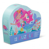 12 stukjes - Mini Puzzel - Zeemeermin Droom