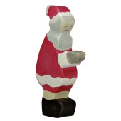 Houten figuur - Kerstman - 16 cm