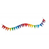 Houten Vlaggenlijn - Regenboog