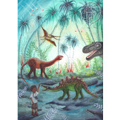 Ansichtkaart - Dino Adventure