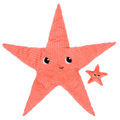 Knuffel - Wahou de Zeester met Baby