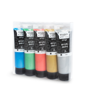 Creall - Metallic Acrylverf - 5 x 120 ml