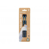 Gelpennen - 1 Blauw en 1 Zwart