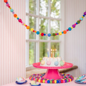 Viltslinger - Balletjes - Pompoms - Multicolor