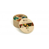 Doos met Houten Kralen - 400 stuks