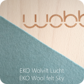 Wobbel - Linnen Whitewash - Vilt Lucht