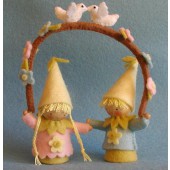 Twee Kleine Kaboutertjes In De Lente