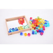 Acryl Kubussen - Met Spiegeltray