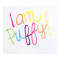 Magische Neon Puffy Pennen - 6 kleuren