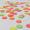 Houten Confetti - Neon