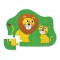 12-delige Mini Puzzel - Kleine Leeuw (Little Lion)