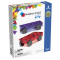Magnatiles - Uitbreidingsset - 2 Auto-onderstellen - Paars/Rood