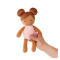 Lullababy - Kleine Badpop - Bruin haar