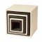 Stapelblokken Vierkant - Groot - Monochroom